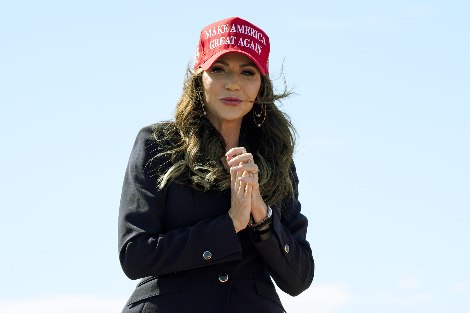 ‘I’m really curious about the dog’: Trump weighs in on Kristi Noem at a private fundraiser