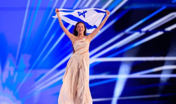 Israel’s Eurovision star escorted to show by 100 cops in blacked-out Range Rovers