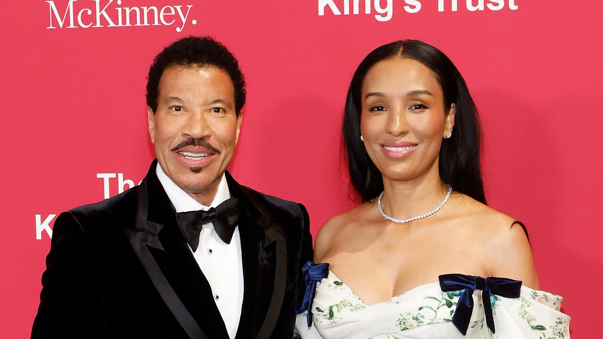 Lionel Richie, 74, is supported by stunning statuesque girlfriend, 34, at The King’s Trust 2024 Global Gala