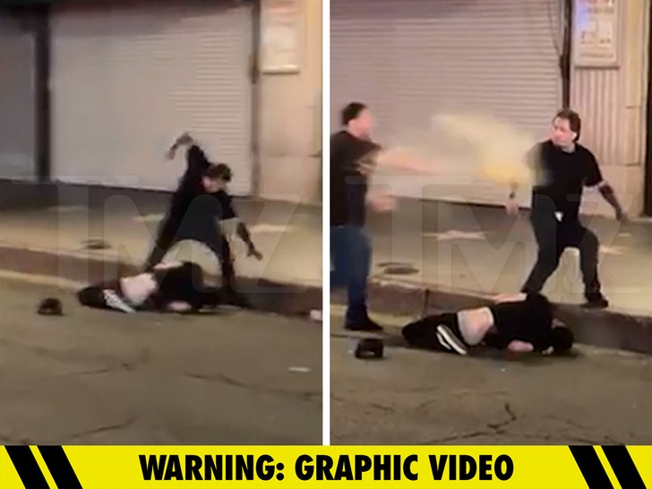 Man Beaten Senseless in Streets of L.A., Brutal Assault Caught on Video