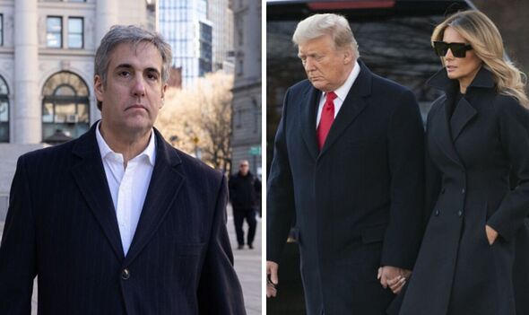 Melania Trump came up with excuse for Donald’s Access Hollywood tape, Michael Cohen claims