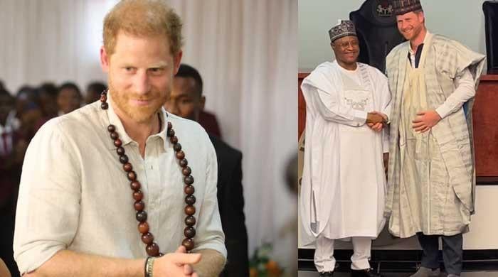 Prince Harry gets emotional as he receives precious gift in honour of Princess Diana