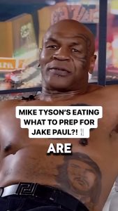Repulsed reporter asks ‘seriously, Mike?’ after Tyson, 57, reveals disgusting diet ahead of Jake Paul fight