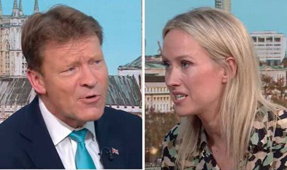 Richard Tice in heated clash with Sky’s Sophy Ridge over Reform immigration graph