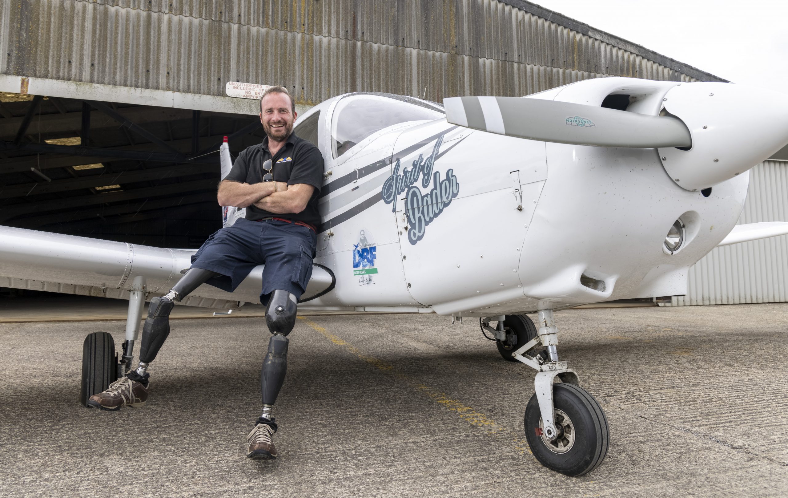 Army veteran who lost legs in Afghanistan set to become first double amputee commercial pilot since Sir Douglas Bader