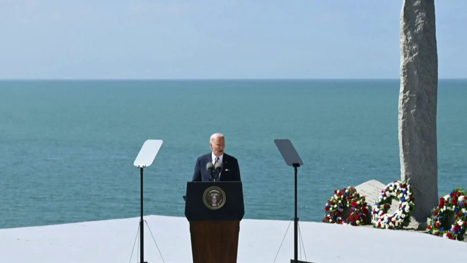 Biden evokes D-Day heroes in speech about threats to democracy