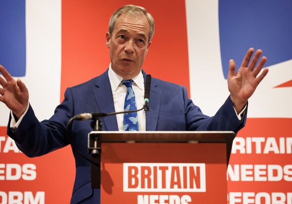 Nigel Farage outlines exactly how long it will take Reform UK to beat Tories in the polls