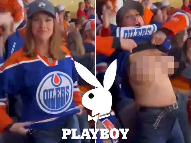 Oilers Flasher Makes Deal with Playboy After Initially Shunning Viral Fame