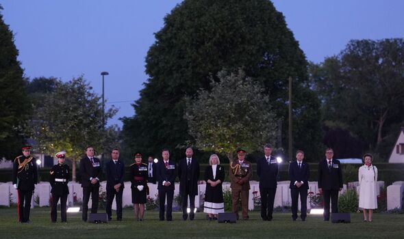 Princess Anne’s sweet moment with British veteran at Normandy D-Day memorial service