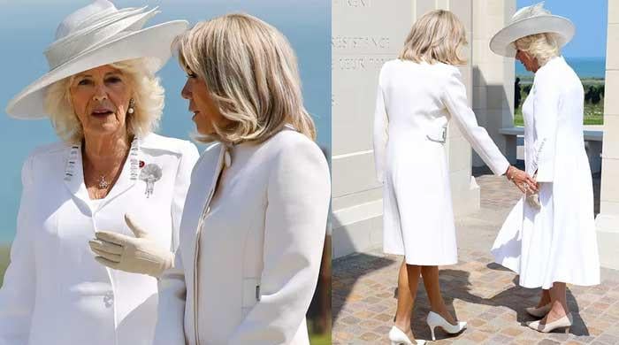 Queen Camilla, Brigitte Macron go viral for THIS reason