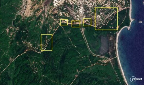 Suspicious activity on North Korea border caught via satellite images spark invasion fears