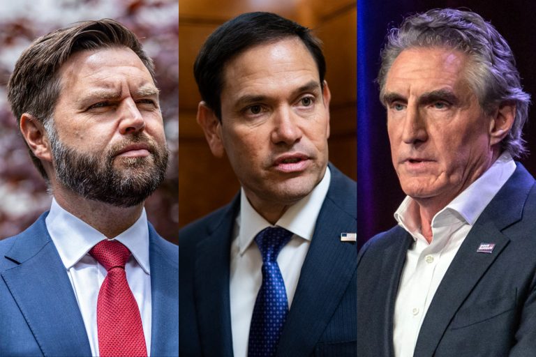Trump is focused on Doug Burgum, JD Vance and Marco Rubio as his VP search enters the home stretch