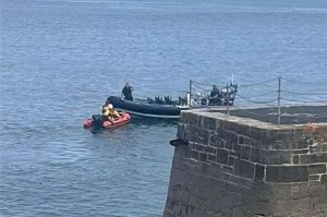 Two swimmers missing off Devon coast as huge search operation launched