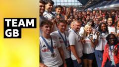 ‘It hasn’t sunk in’ – Team GB athletes return from Paris Olympics