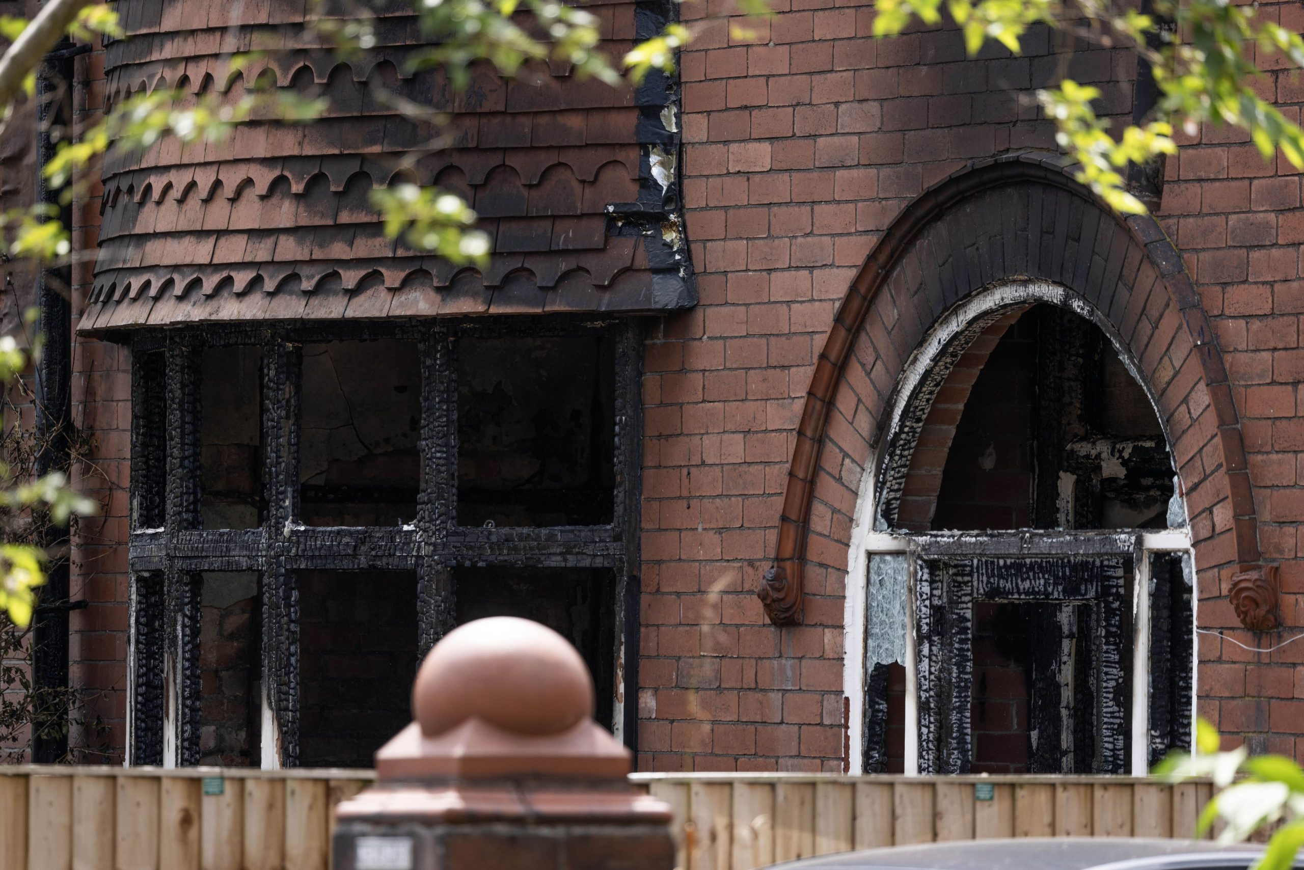 Pensioner in his 70s dies in horror inferno ‘sparked by e-scooter’ inside charred home in leafy Manchester suburb