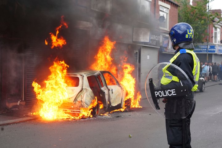 U.K. unrest: Why police are preparing for a night of ‘disruption and division’