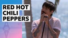 Watch: Red Hot Chili Peppers’ closing ceremony performance in LA