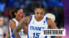 ‘What an end!’ – heartbreak for France as USA snatch gold