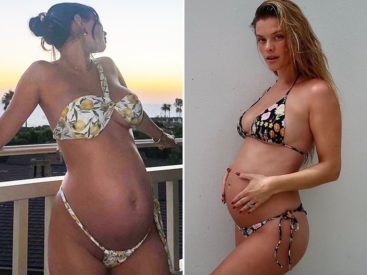 Francesca Farago vs. Nina Agdal Who’d You Rather?! (Baby Bump Babes Edition)