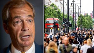 Nigel Farage says areas of UK ‘unrecognisable as being English’ – but not due to ethnicity