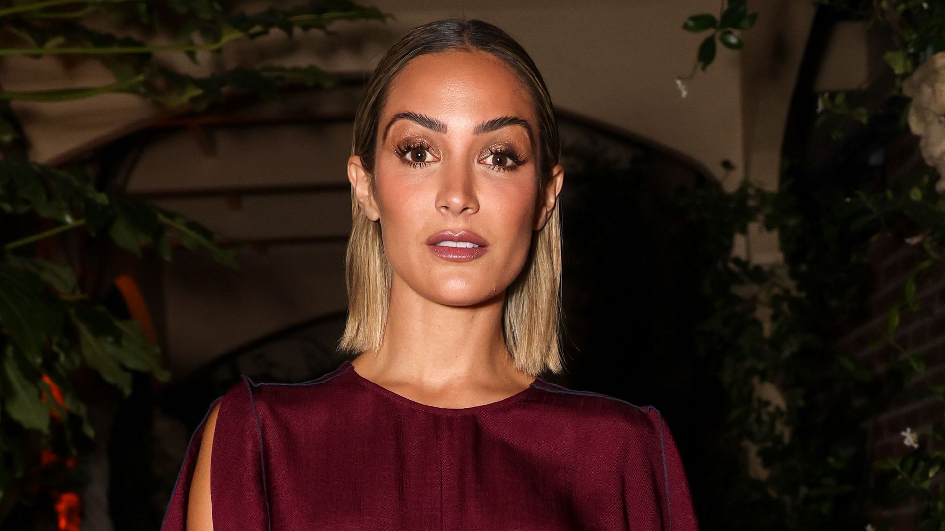 Frankie Bridge sends fans wild in seriously chic autumnal co-ord