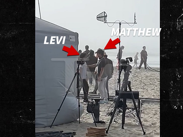 Matthew McConaughey Mentors Son Levi on Set of Teen’s New Movie