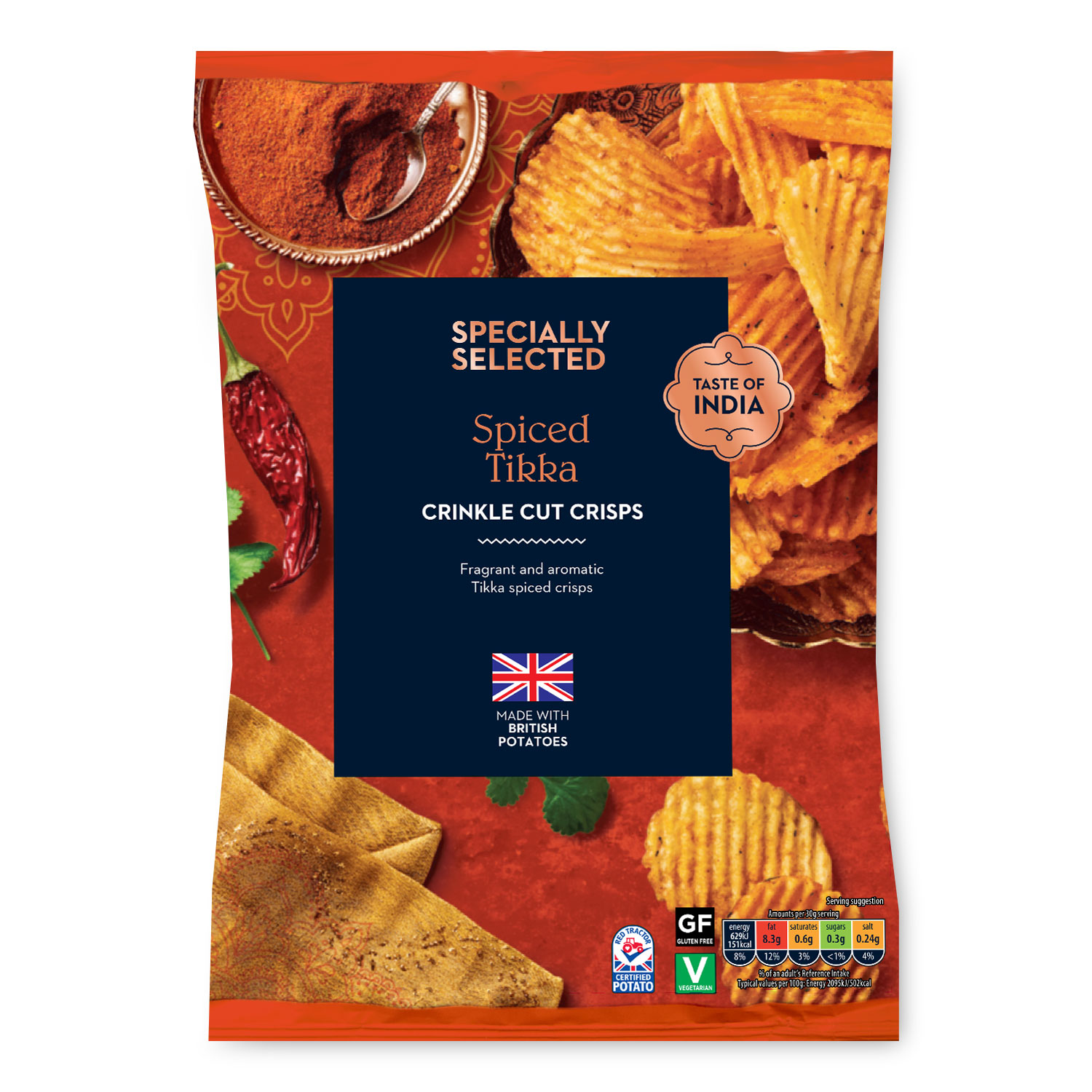 Shoppers rave over new CURRY-flavoured crisps scanning at tills of major supermarket for just £1.15