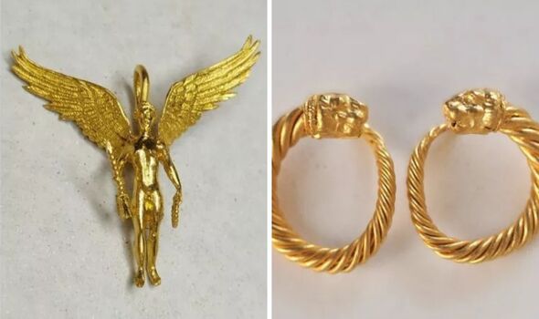 Archaeology breakthrough as ancient Greek building full of gold unearthed