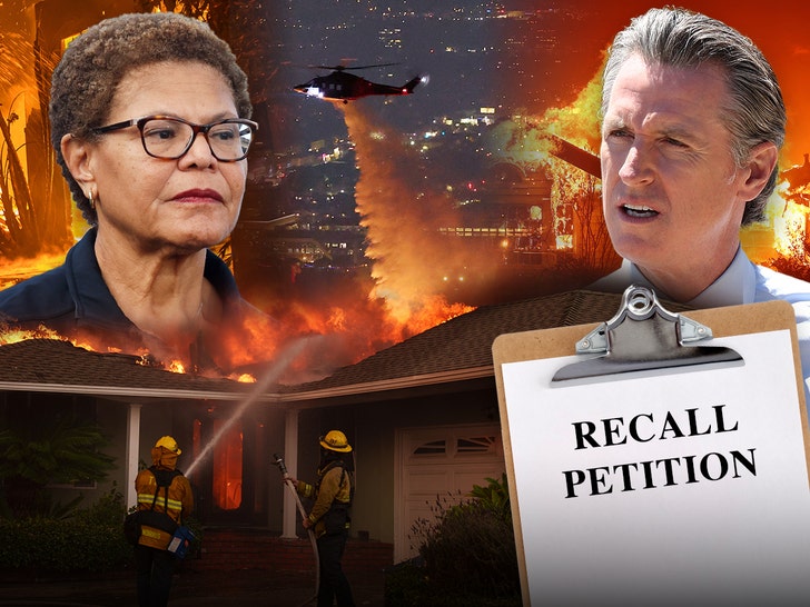 Gavin Newsom Recall Petition Falling Flat, Karen Bass’ Picking Up Steam