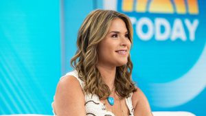 Jenna Bush Hager looks striking in edgy leather skirt and knee-high boots as she welcomes ‘favorite’ new co-host