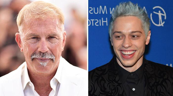 Kevin Costner, Pete Davidson reunite at Chris Rock’s birthday bash