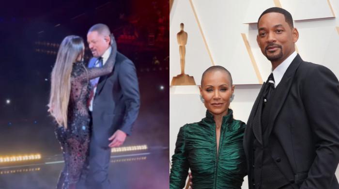 Will Smith’s steamy onstage moment with pop star fuels divorce rumours