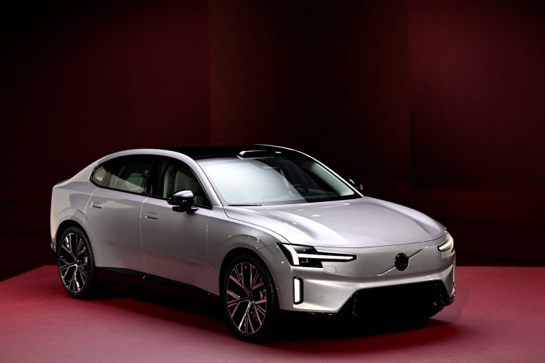 First look at Tesla rival as major carmaker unveils sneak peak preview of new ‘futuristic’ EV