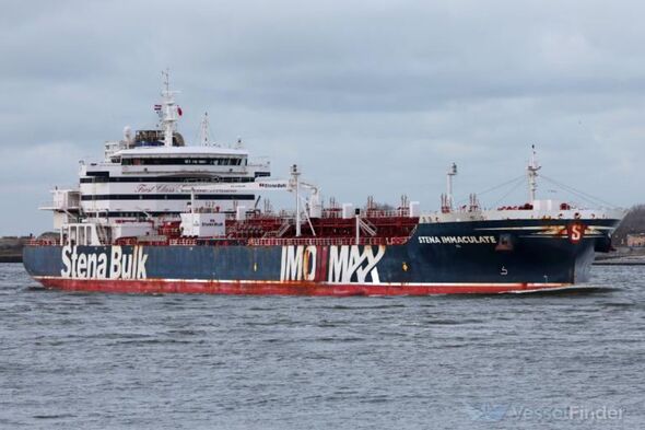 Major search and rescue operation as oil tanker ‘catches fire’ after container ship crash