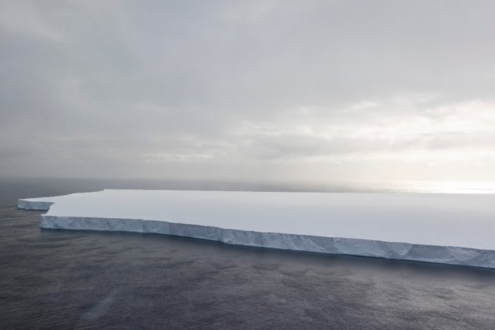 World’s biggest iceberg runs aground, comes to standstill off remote island