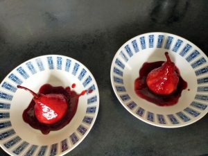 I made Rick Stein’s simple poached pears recipe — it was absolutely full of flavour