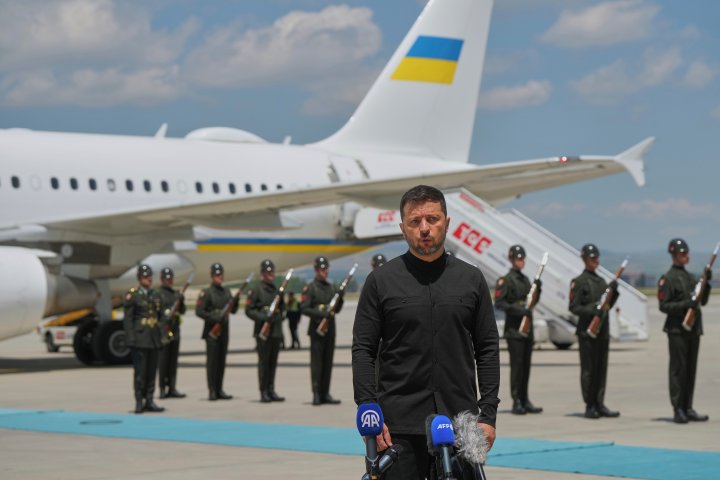 Zelenskyy sends delegation for peace talks with Russia as Putin absent
