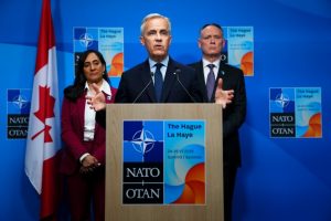 Carney says world is at ‘turning points’ as he touts defence spending boost