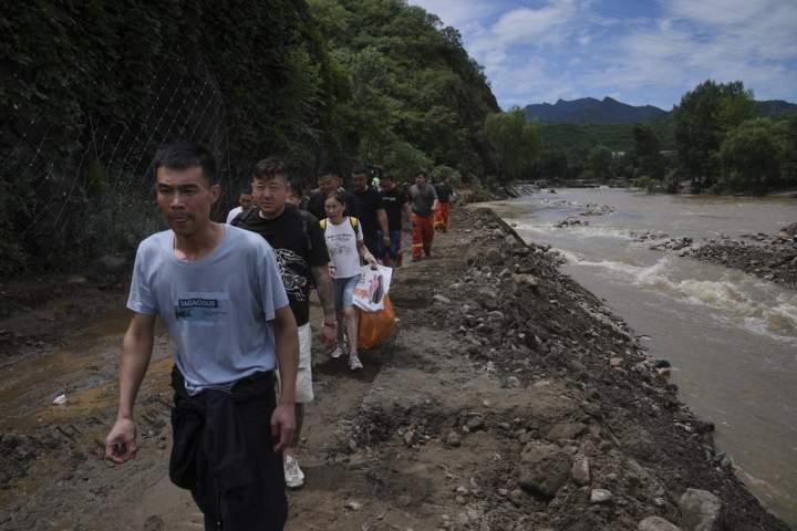 At least 38 dead from floods, landslides in Beijing region after rains