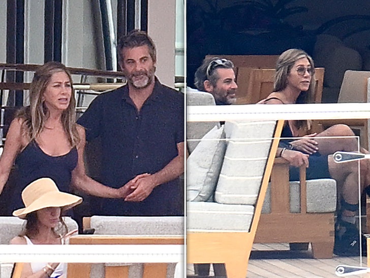 Jennifer Aniston Seems to Confirm Romance in PDA-Packed Pics with Jim Curtis
