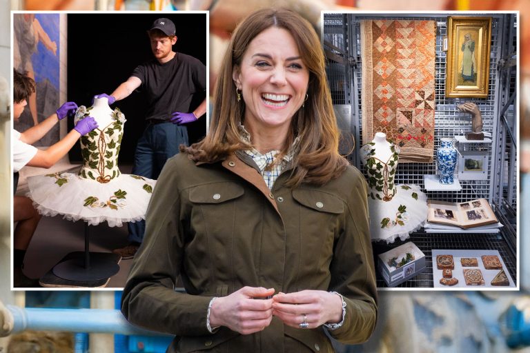 Princess of Wales unveils vibrant V&A East art show packed with drama, design and royal flair