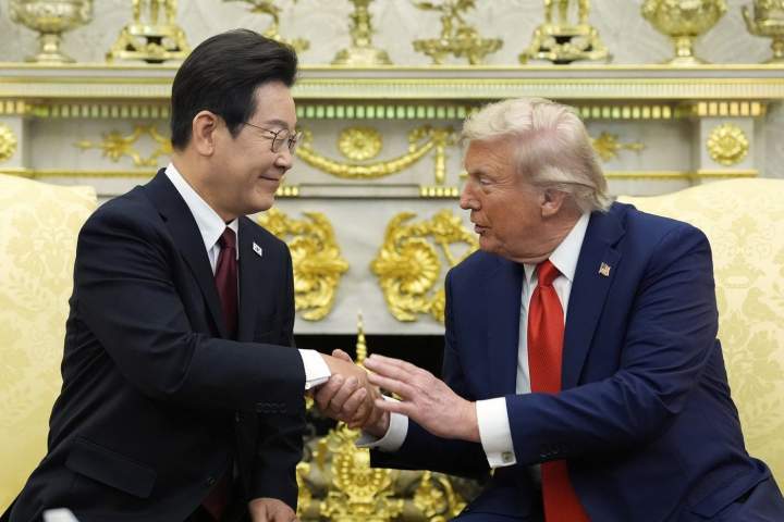Trump welcomes South Korea’s new leader after claiming ‘purge’ in country