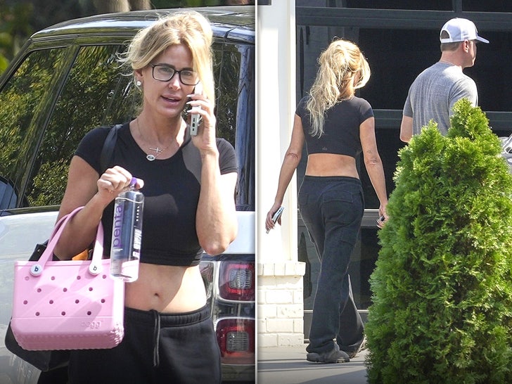 Kim Zolciak Seen Leaving New Boyfriend’s House After Spending the Night