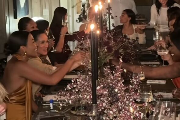 Meghan Markle attends star-studded dinner in new photographs
