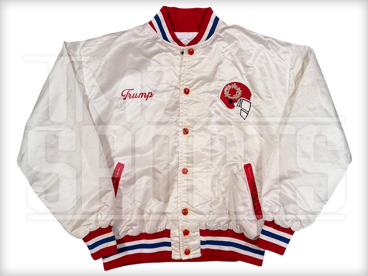 President Trump’s USFL New Jersey Generals Owner Jacket Up For Auction