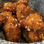 This air fryer crispy sesame chicken is the closest I’ve come to replicating my favorite takeout