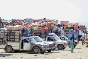 Afghan migrant crackdown as police raid shops and homes while crime wave fears spike