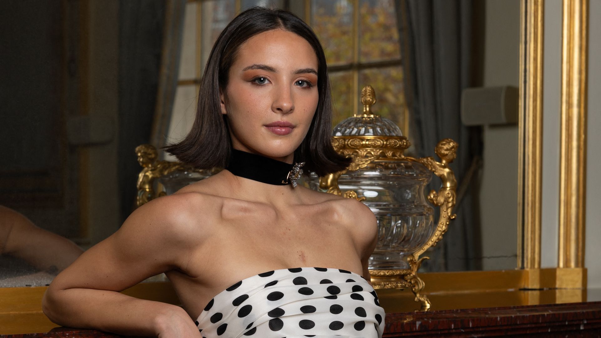 Carolina Herrera’s lookalike granddaughter is a polka dot queen at Le Bal des Débutantes 2025