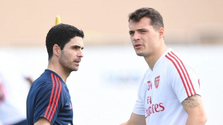 ‘Chaos’ – Granit Xhaka reveals what Mikel Arteta did on first day at Arsenal that he’ll never forget
