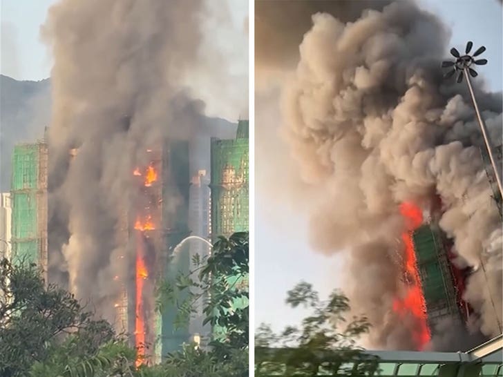 Hong Kong Tower Inferno Claims More Than a Dozen Lives, More Trapped Inside
